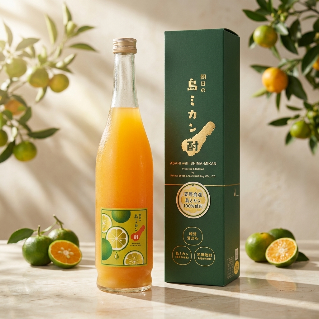 朝日の島ミカン酎