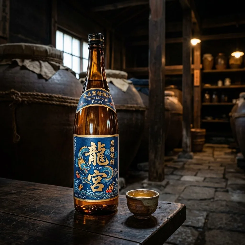 富田酒造場の代表銘柄 龍宮