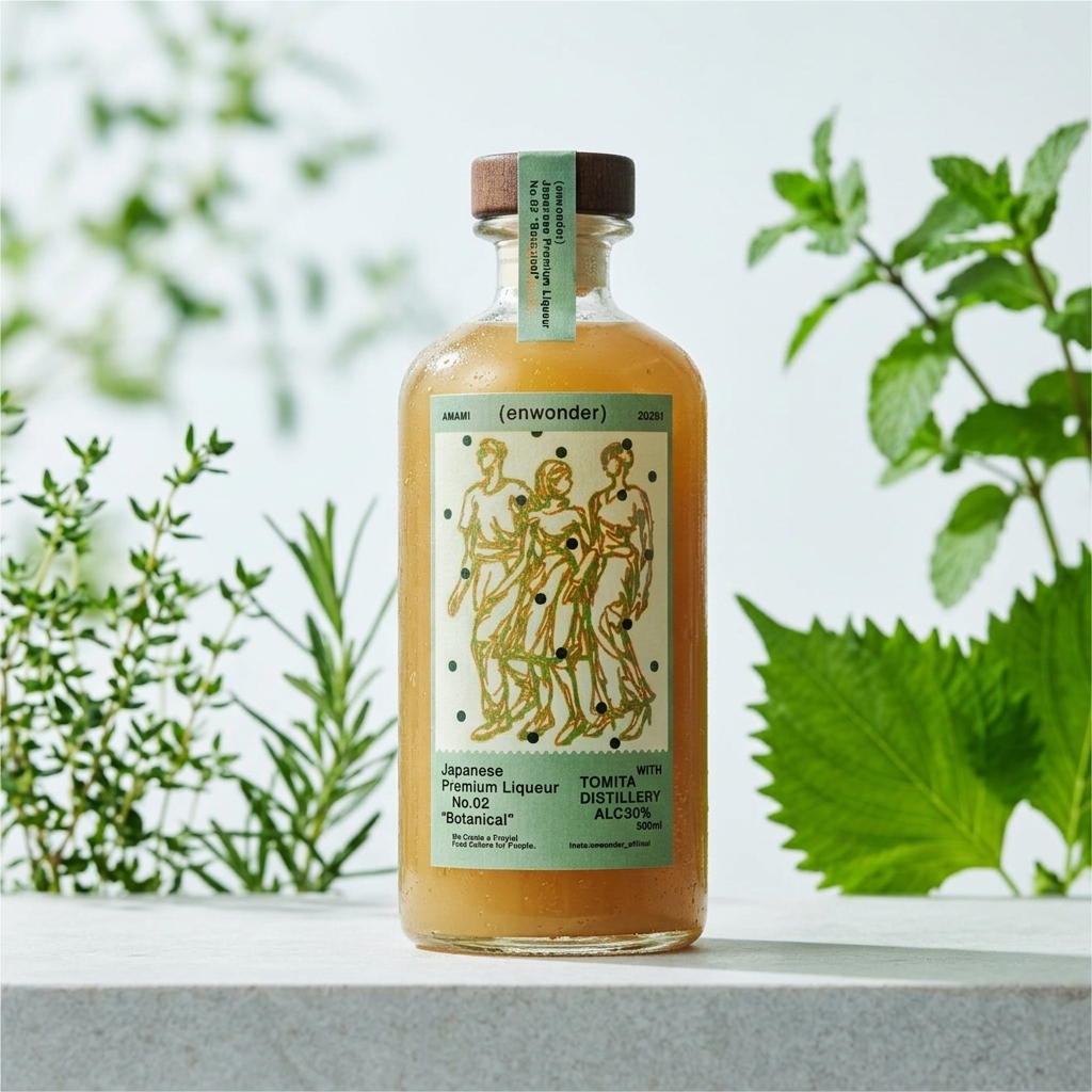 enwonder premium liqueur No.02 "Botanical"