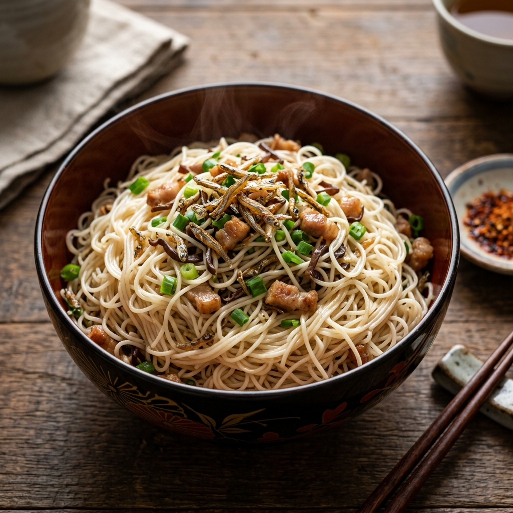 島の日常、酒肴。奄美名物「油ぞうめん」と黒糖焼酎が描く、爽快なるリセットの方程式