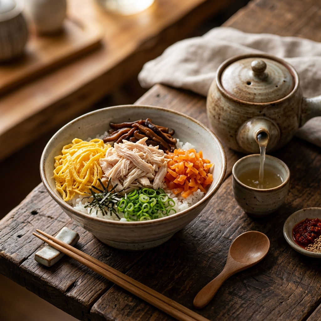 奄美の郷土料理「鶏飯（けいはん）」と黒糖焼酎のペアリングガイド