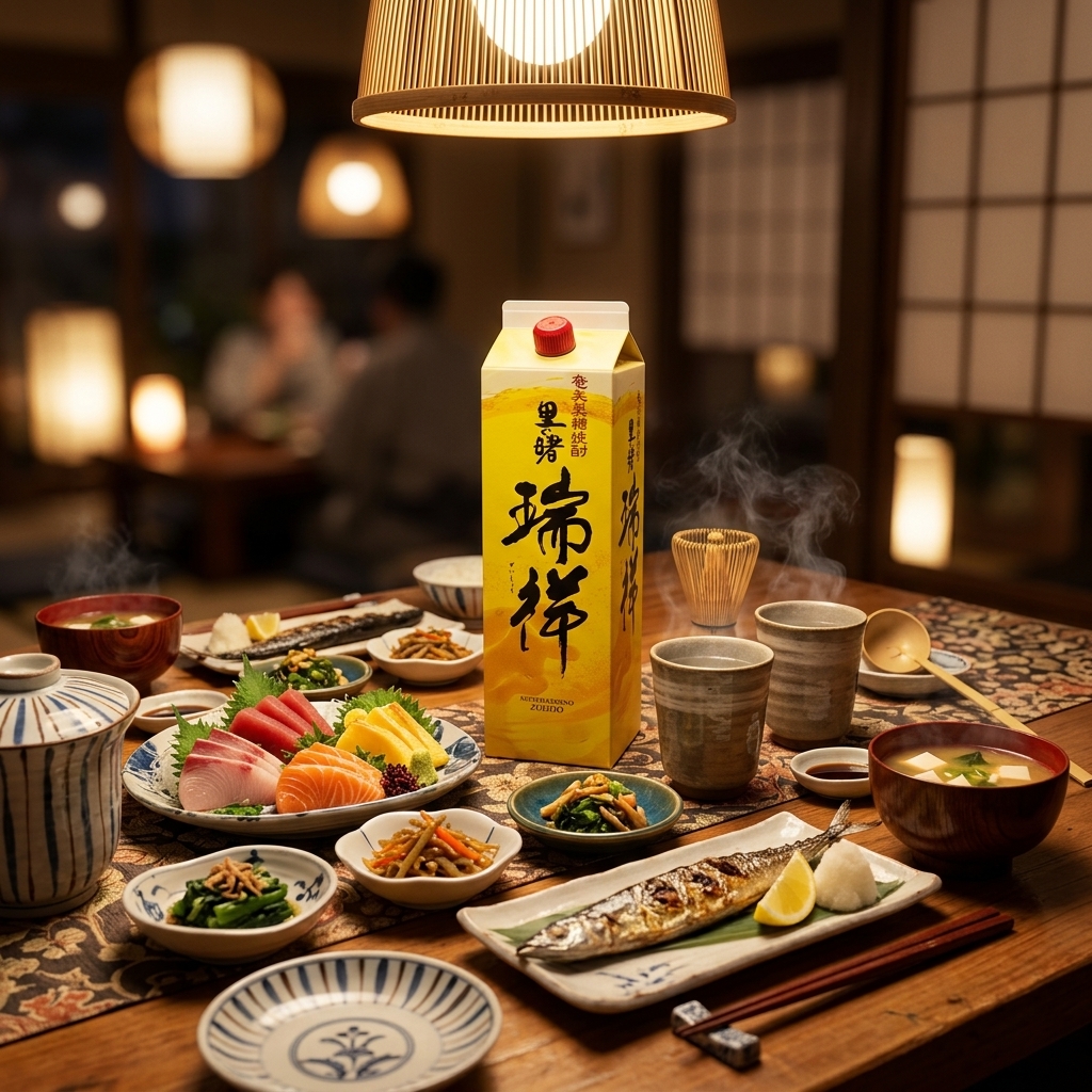 瑞祥 晩酌の風景