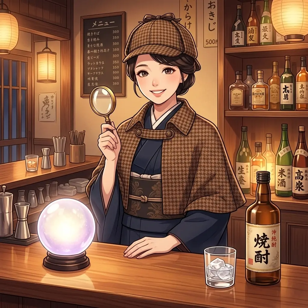名探偵つむぎの黒糖焼酎診断